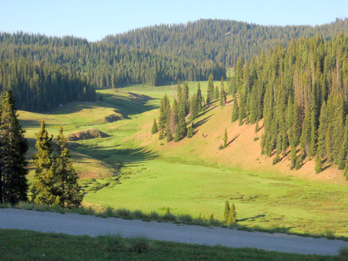 Sunrise on the Divide.